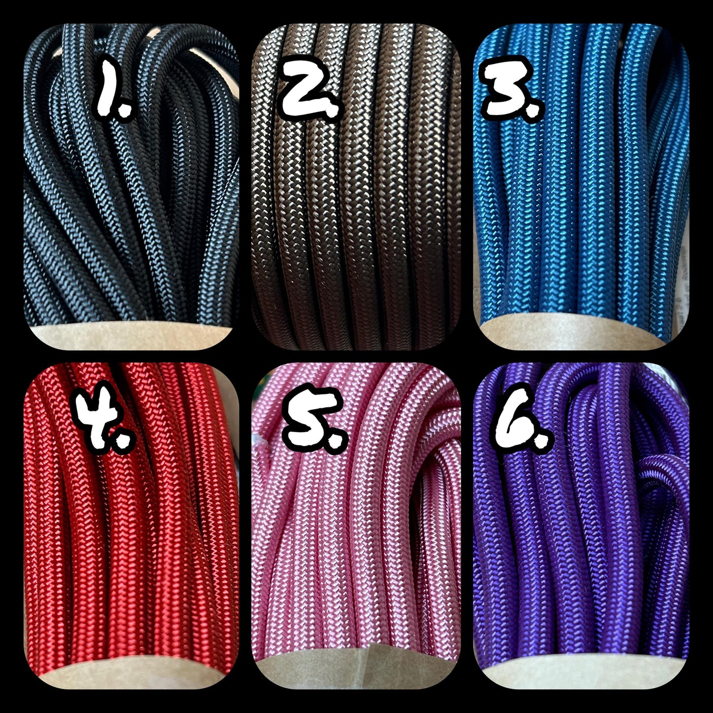 6mm Premium Rope Gundog Slip Lead