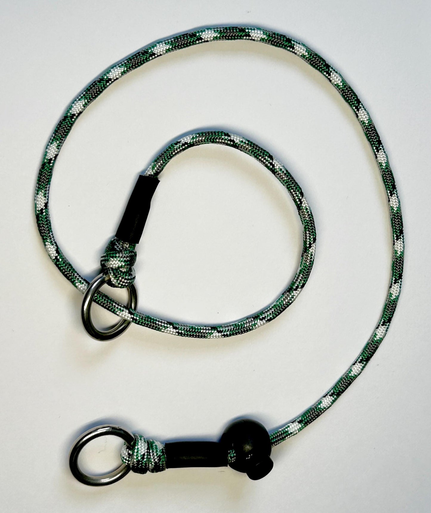 Green & White Paracord 550 Grot Collar