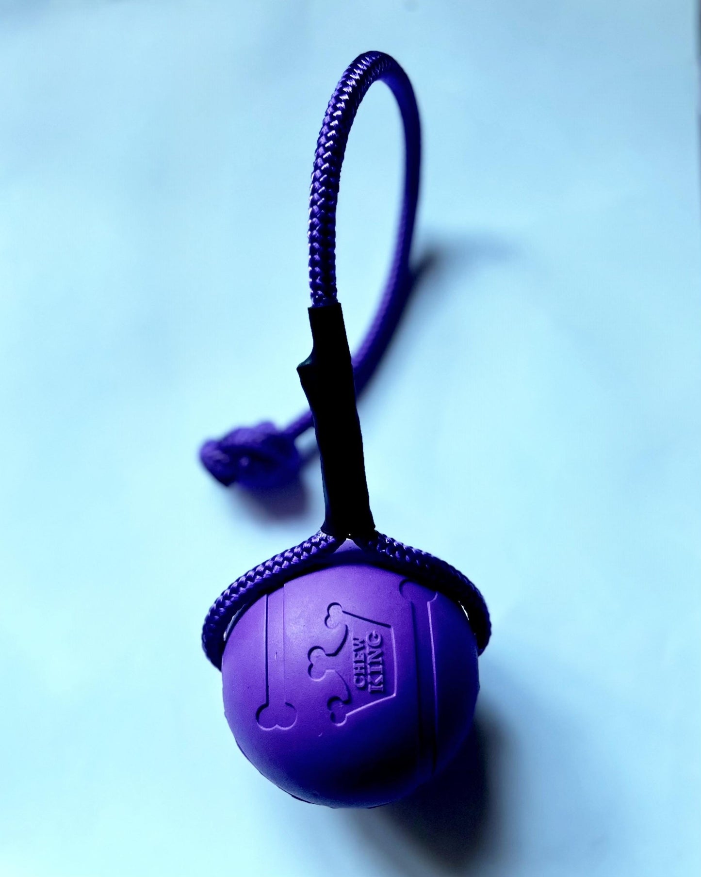 Chew King 7cm Reward Ball on rope.